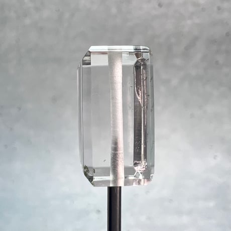 【ガネッシュヒマール産】天然ヒマラヤ水晶"手磨き加工"スクエアビーズ⑦/Ganesh Himal  Himalayan Quartz Square Beads