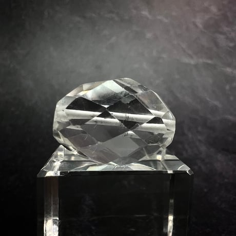 【カイラス産】天然ヒマラヤ水晶多面カットビーズ⑥/Kailash Himalayan Quartz Multi Cut Beads