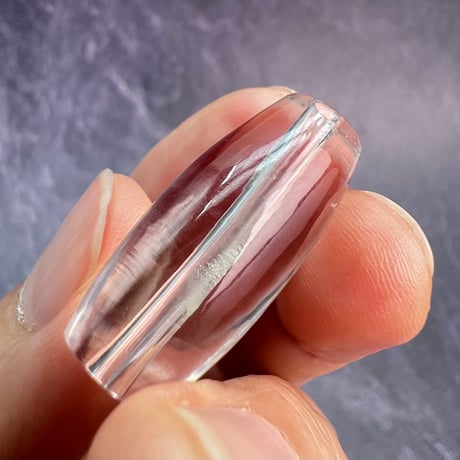 【カイラス産】天然ヒマラヤ水晶バレルビーズ②/Kailash Himalayan Quartz Barrel Beads