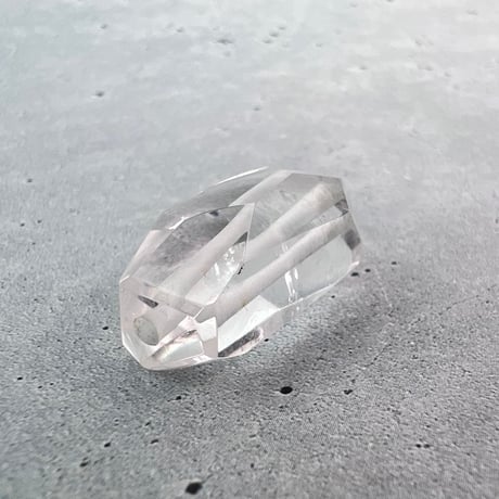 【ガネッシュヒマール産】天然ヒマラヤ水晶"手磨き加工"多面カットビーズ④/Ganesh Himal  Himalayan Quartz Multi Cut Beads