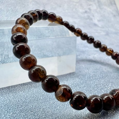 ネパール産🇳🇵【ヒマラヤドラバイトトルマリン】ブレスレット5mm内径15cm/Nepal Himalayan dravite tourmaline Bracelet