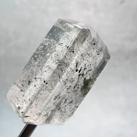 【ガネッシュヒマール産】天然ヒマラヤ水晶"手磨き加工"スクエアビーズ⑩/Ganesh Himal  Himalayan Quartz Square Beads