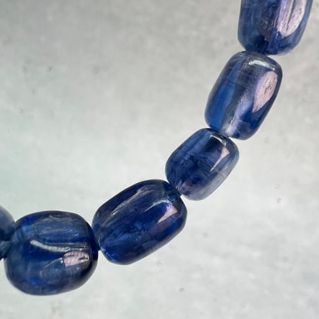 【ネパール🇳🇵カイヤナイト】ブレスレット/Nepal Kyanite Design Bracelet