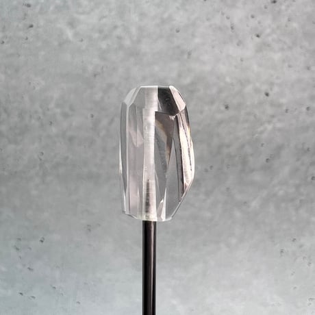 【ガネッシュヒマール産】天然ヒマラヤ水晶"手磨き加工"多面カットビーズ③/Ganesh Himal  Himalayan Quartz Multi Cut Beads