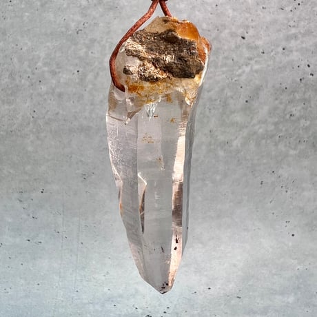 【ガネッシュヒマール産】天然ヒマラヤ水晶ペンダントトップ④/Ganesh Himal Natural Pendant Top
