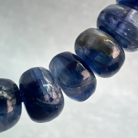 【ネパール産🇳🇵カイヤナイト】ブレスレット/Nepal Kyanite Design Bracelet