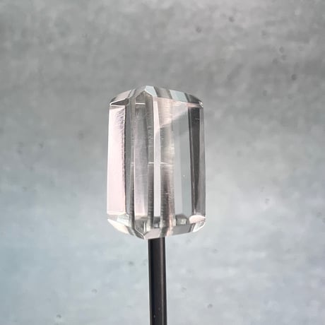 【ガネッシュヒマール産】天然ヒマラヤ水晶"手磨き加工"スクエアビーズ③/Ganesh Himal  Himalayan Quartz Square Beads