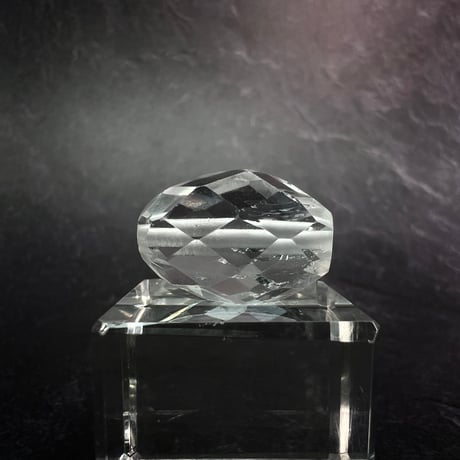 【カイラス産】天然ヒマラヤ水晶多面カットビーズ②/Kailash Himalayan Quartz Multi Cut Beads