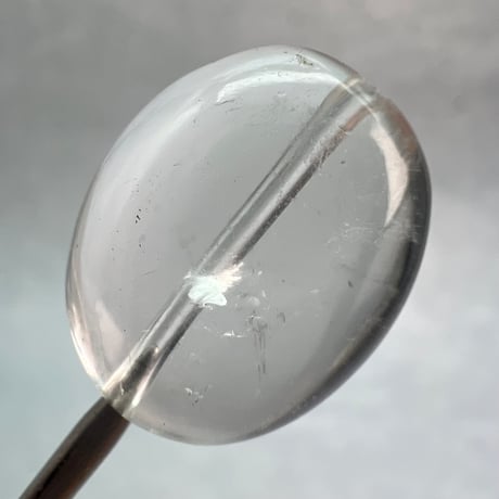 【カイラス産】天然ヒマラヤ水晶タンブル型ビーズ③/Kailash Himalayan Quartz Tumble Beads