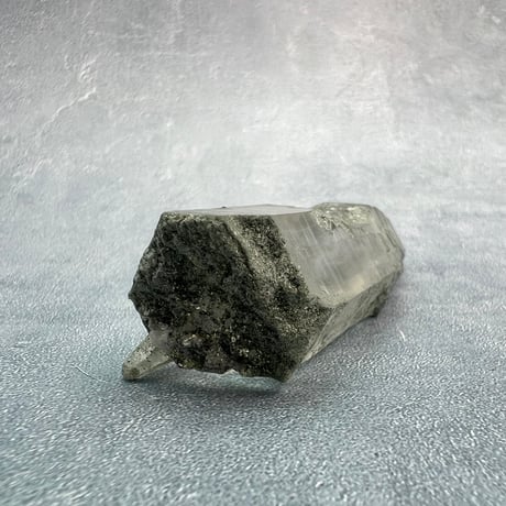 【ガネッシュヒマール産】クローライトイン天然ヒマラヤ水晶/GaneshHimal Chlorite in Himalayan Quartz