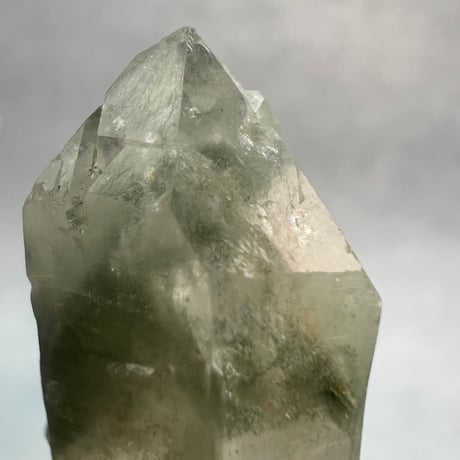 【マナスル産】クローライトイン天然ヒマラヤ水晶⑤/Manaslu Chlorite in Himalayan Quartz