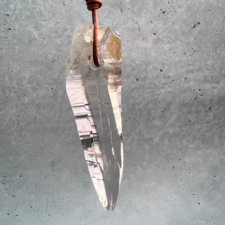 【ガネッシュヒマール産】天然ヒマラヤ水晶ペンダントトップ③/Ganesh Himal Natural Pendant Top