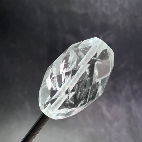 【カイラス産】天然ヒマラヤ水晶多面カットビーズ③/Kailash Himalayan Quartz Multi Cut Beads