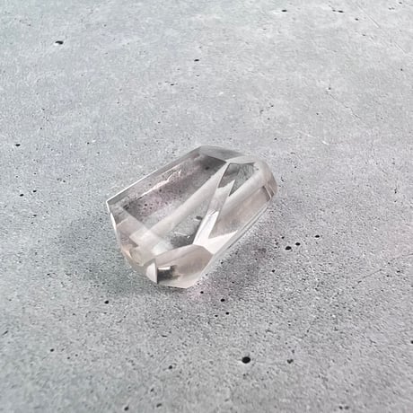 【ガネッシュヒマール産】天然ヒマラヤ水晶"手磨き加工"多面カットビーズ③/Ganesh Himal  Himalayan Quartz Multi Cut Beads
