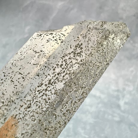 【ガネッシュヒマール産】クローライト イン ヒマラヤ水晶/GaneshHimal Chlorite&Albite in Himalayan Quartz