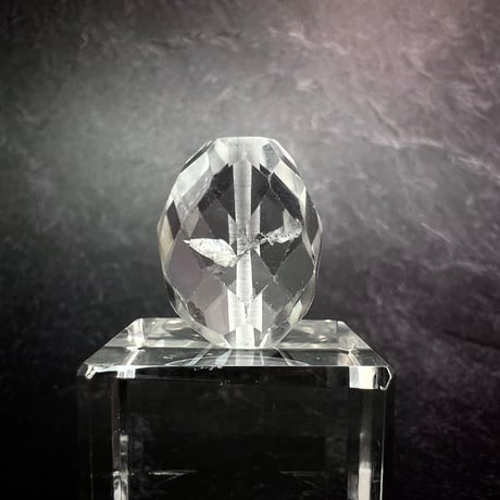 【カイラス産】天然ヒマラヤ水晶多面カットビーズ④/Kailash Himalayan Quartz Multi Cut Beads