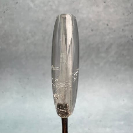 【ガウリシャンカール産】天然ヒマラヤスモーキークォーツ"手磨き加工"バレルビーズ②/Gaurishankar Himalayan Smoky Quartz Barrel Beads