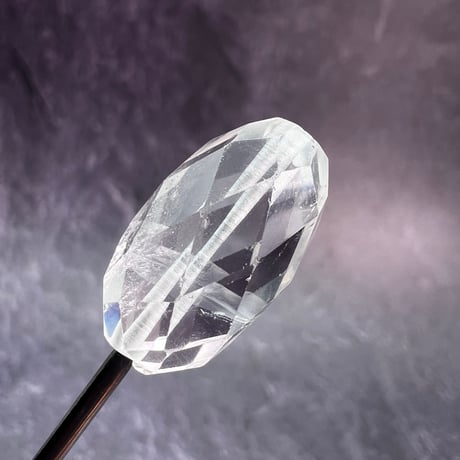 【カイラス産】天然ヒマラヤ水晶多面カットビーズ⑤/Kailash Himalayan Quartz Multi Cut Beads