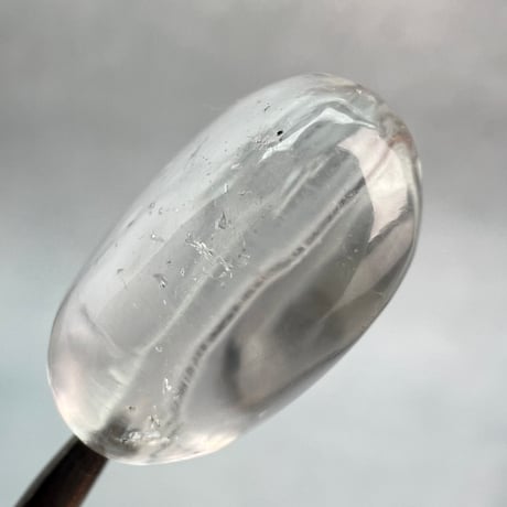 【カイラス産】天然ヒマラヤ水晶タンブル型ビーズ⑨/Kailash Himalayan Quartz Tumble Beads