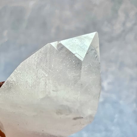 【カイラス産】天然ヒマラヤ水晶革紐付きペンダント⑤/Kailash Himalayan Quartz Pendant