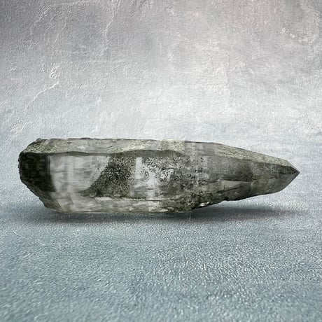 【ガネッシュヒマール産】クローライトイン天然ヒマラヤ水晶/GaneshHimal Chlorite in Himalayan Quartz