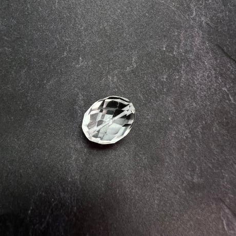 【カイラス産】天然ヒマラヤ水晶多面カットビーズ⑦/Kailash Himalayan Quartz Multi Cut Beads