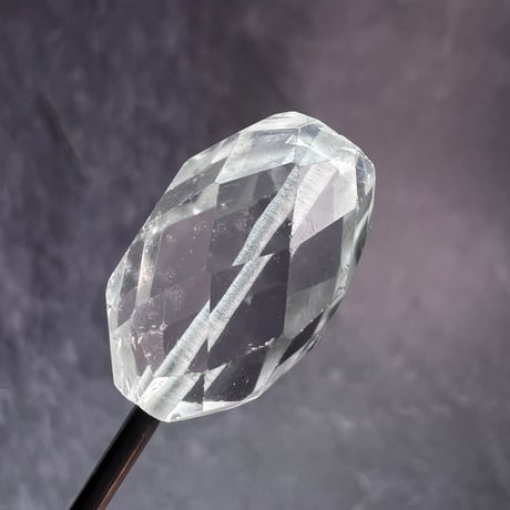 【カイラス産】天然ヒマラヤ水晶多面カットビーズ③/Kailash Himalayan Quartz Multi Cut Beads