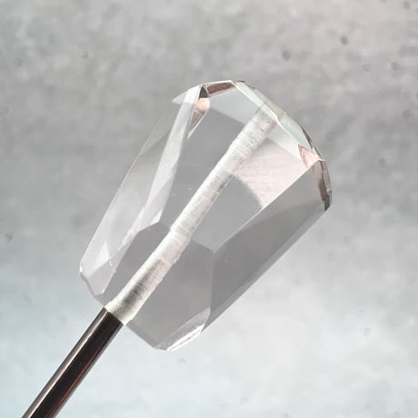 【ガネッシュヒマール産】天然ヒマラヤ水晶"手磨き加工"多面カットビーズ③/Ganesh Himal  Himalayan Quartz Multi Cut Beads