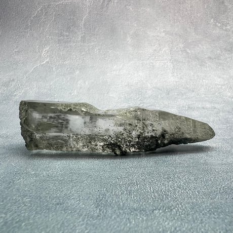 【ガネッシュヒマール産】クローライトイン天然ヒマラヤ水晶/GaneshHimal Chlorite in Himalayan Quartz
