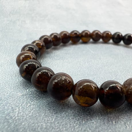 ネパール産🇳🇵【ヒマラヤドラバイトトルマリン】ブレスレット6mm内径15cm/Nepal Himalayan dravite tourmaline Bracelet