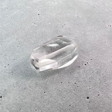 【ガネッシュヒマール産】天然ヒマラヤ水晶"手磨き加工"多面カットビーズ④/Ganesh Himal  Himalayan Quartz Multi Cut Beads