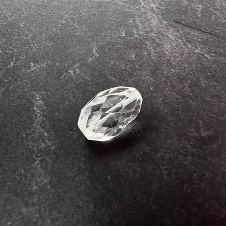 【カイラス産】天然ヒマラヤ水晶多面カットビーズ①/Kailash Himalayan Quartz Multi Cut Beads