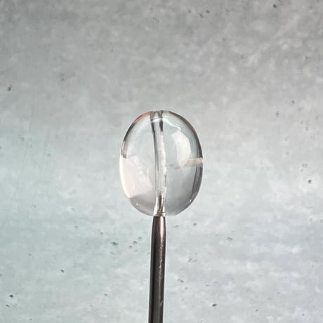 【カイラス産】天然ヒマラヤ水晶タンブル型ビーズ⑧/Kailash Himalayan Quartz Tumble Beads