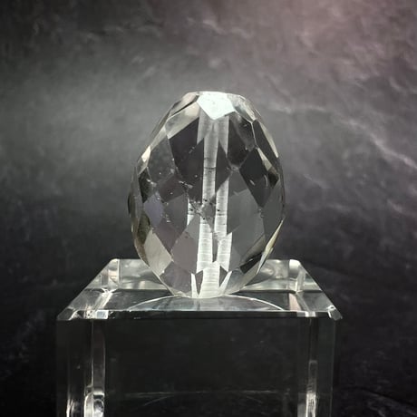 【カイラス産】天然ヒマラヤ水晶多面カットビーズ⑥/Kailash Himalayan Quartz Multi Cut Beads