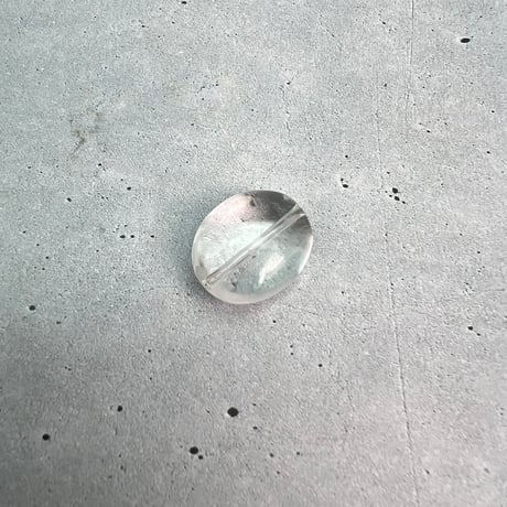 【カイラス産】天然ヒマラヤ水晶タンブル型ビーズ③/Kailash Himalayan Quartz Tumble Beads