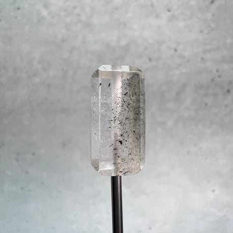 【ガネッシュヒマール産】天然ヒマラヤ水晶"手磨き加工"スクエアビーズ⑩/Ganesh Himal  Himalayan Quartz Square Beads