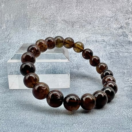 ネパール産🇳🇵【ヒマラヤドラバイトトルマリン】ブレスレット8mm内径15/Nepal Himalayan dravite tourmaline Bracelet