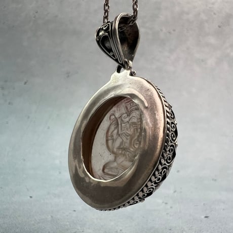 【ガウリシャンカール産】天然ヒマラヤスモーキークォーツ"ガネーシャ様"ペンダントトップ③/Gaurishankar Himalayan Smoky Quartz "Ganesha"
