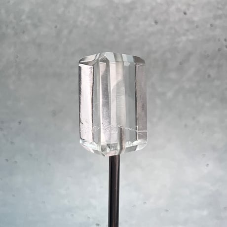 【ガネッシュヒマール産】天然ヒマラヤ水晶"手磨き加工"スクエアビーズ⑥/Ganesh Himal  Himalayan Quartz Square Beads