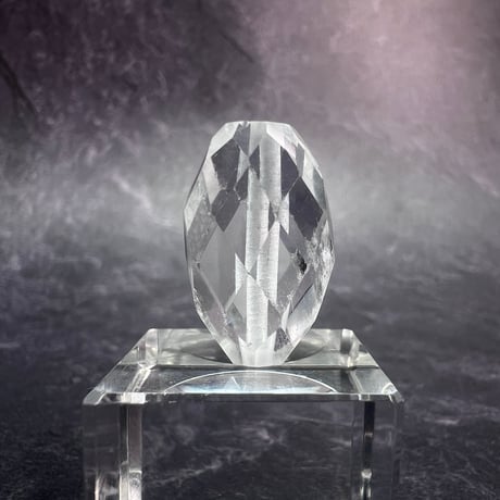 【カイラス産】天然ヒマラヤ水晶多面カットビーズ④/Kailash Himalayan Quartz Multi Cut Beads