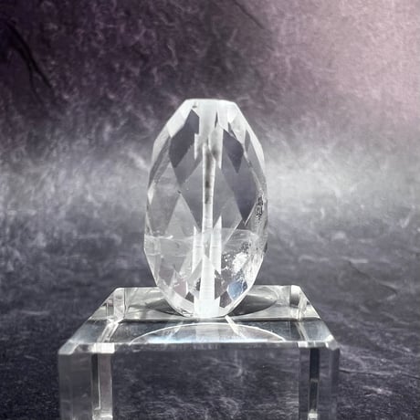 【カイラス産】天然ヒマラヤ水晶多面カットビーズ⑤/Kailash Himalayan Quartz Multi Cut Beads