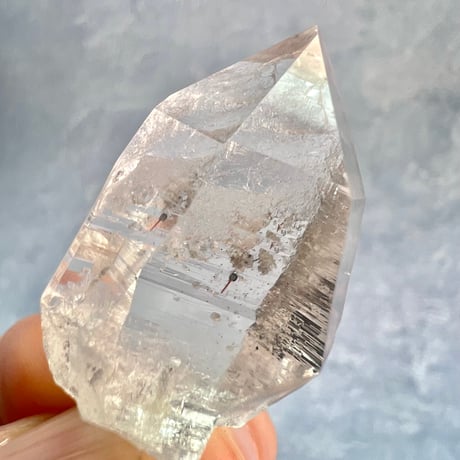 【ガネッシュヒマール産】天然ヒマラヤ水晶バチカン付きペンダントトップ/Ganesh Himal Natural Pendant Top