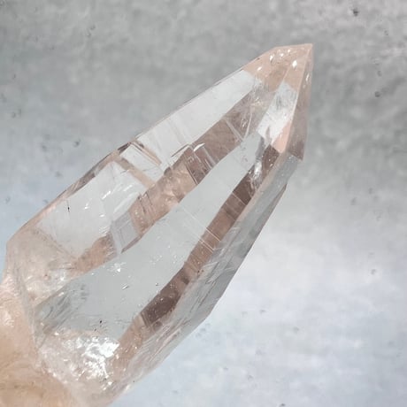 【ガネッシュヒマール産】天然ヒマラヤ水晶革紐付きペンダント④/GaneshHimal Limonite in Natural Pendant