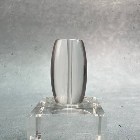 【ガウリシャンカール産】天然ヒマラヤスモーキークォーツ"手磨き加工"バレルビーズ①/Gaurishankar Himalayan Smoky Quartz Barrel Beads
