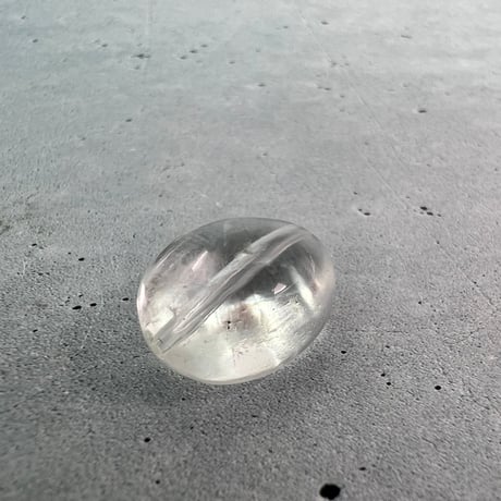 【カイラス産】天然ヒマラヤ水晶タンブル型ビーズ③/Kailash Himalayan Quartz Tumble Beads
