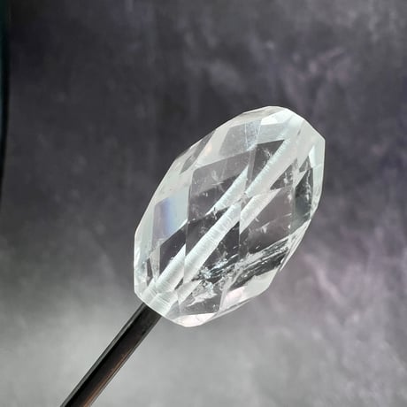 【カイラス産】天然ヒマラヤ水晶多面カットビーズ③/Kailash Himalayan Quartz Multi Cut Beads