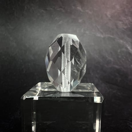 【カイラス産】天然ヒマラヤ水晶多面カットビーズ⑤/Kailash Himalayan Quartz Multi Cut Beads