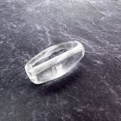 【カイラス産】天然ヒマラヤ水晶バレルビーズ③/Kailash Himalayan Quartz Barrel Beads
