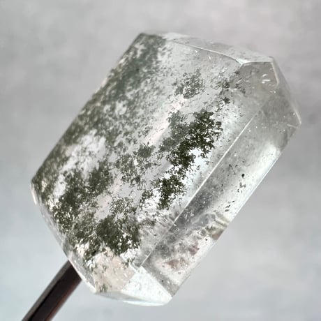 【ガネッシュヒマール産】天然ヒマラヤ水晶"手磨き加工"スクエアビーズ⑫/Ganesh Himal  Himalayan Quartz Square Beads