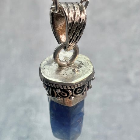 ネパール🇳🇵サンクワサバ産【天然ヒマラヤサファイア】ペンダントトップ/Nepal Sankhuwasabha Himalayan Sapphire Pendant Top